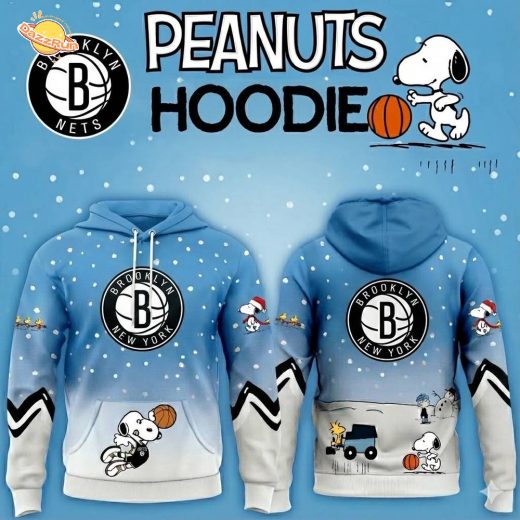Brooklyn Nets Basketball Peanuts Hoodie 2025 Limited Edition-3D Unisex Hoodie