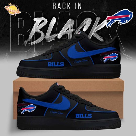 Buffalo Bills – 2025 Back In Black Limited Edition AF1