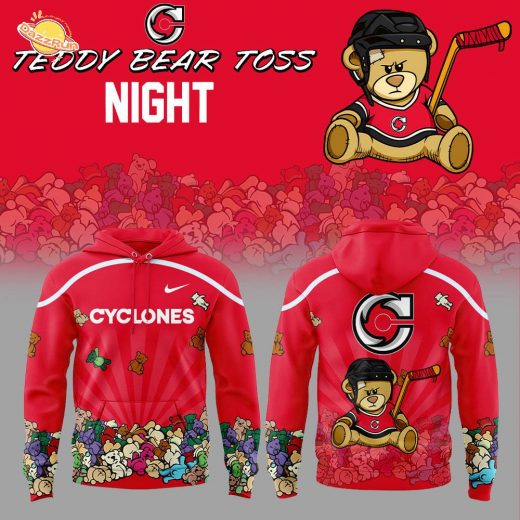 C Cyclones Teddy Bear Toss Night 2025 Combo Hoodie