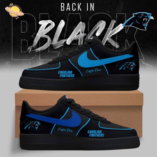 Carolina Panthers – 2025 Back In Black Limited Edition AF1