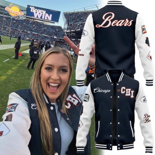 Chicago Bears New Baseball Jacket