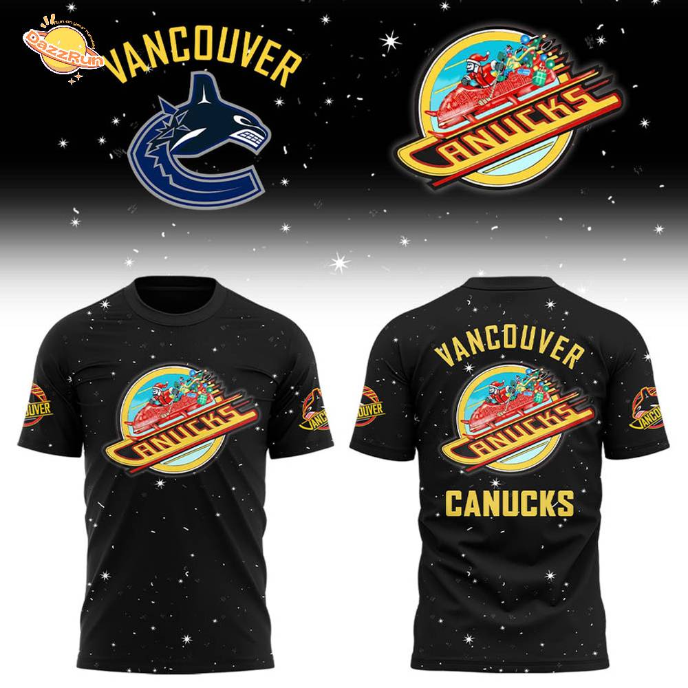Christmas Game Limited Edition Canucks Tshirt Christmas Game Limited Edition Canucks Tshirt