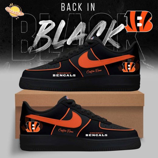 Cincinnati Bengals – 2025 Back In Black Limited Edition AF1