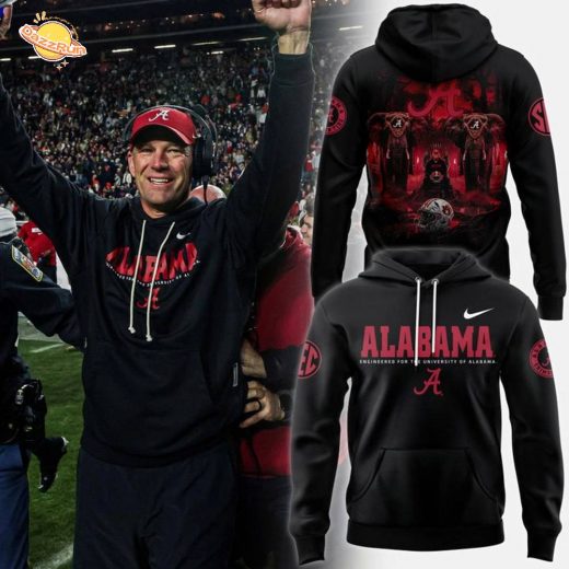 Coach Kalen DeBoer Alabama Sideline Men’s Nike Pullover Hoodie
