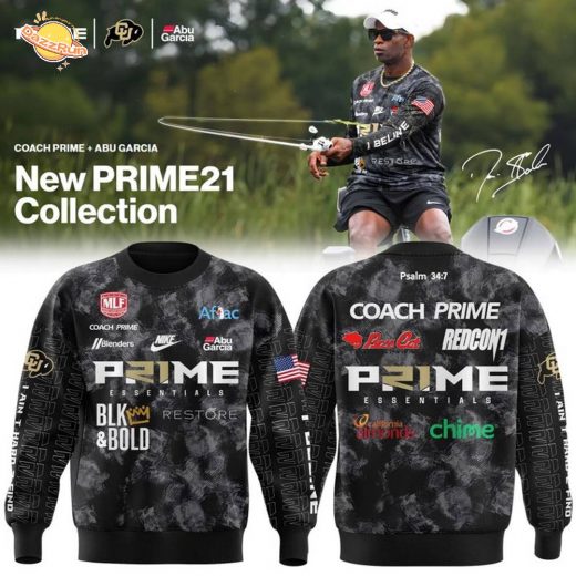 Colorado Football Coach Prime Fishing Sweatshirt