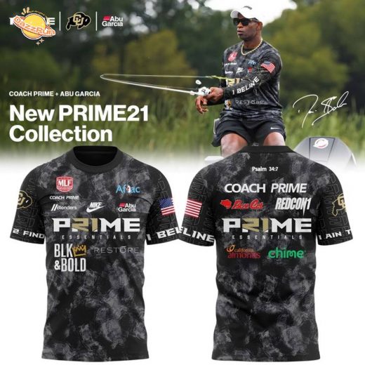 Colorado Football Coach Prime Fishing T-shirt 2025