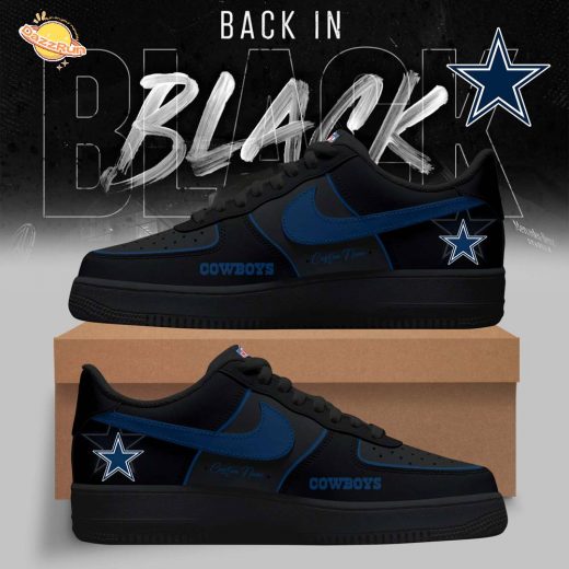 Dallas Cowboys – 2025 Back In Black Limited Edition AF1