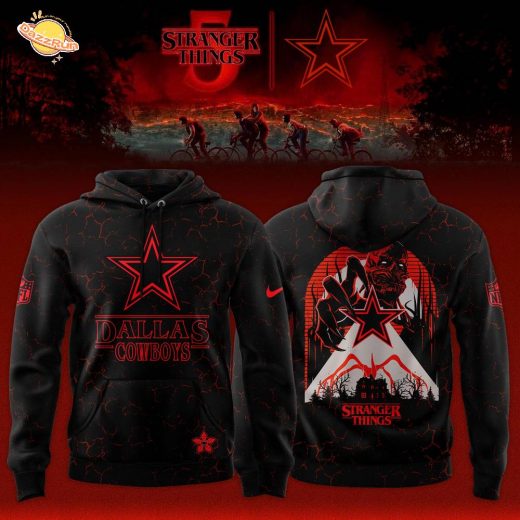 Dallas Cowboys x Stranger Things Limited Edition Hoodie