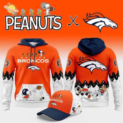Denver Broncos Peanuts Night 2025 Special Combo Hoodie