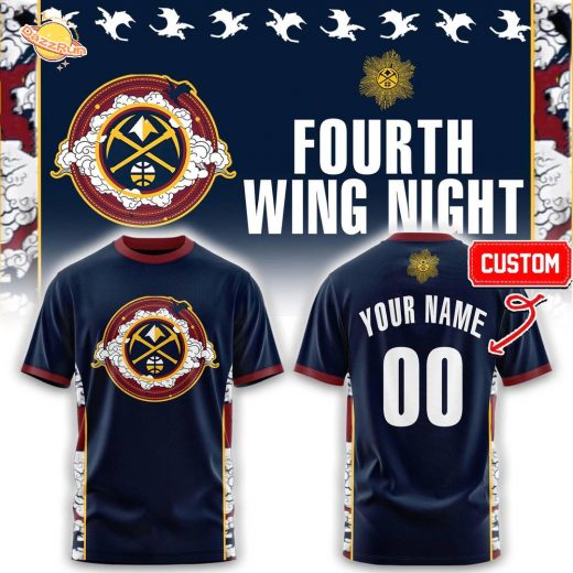 Denver Nuggets Fourth Wing Night Limited Edition Tshirt Denver Nuggets Fourth Wing Night Limited Edition Tshirt