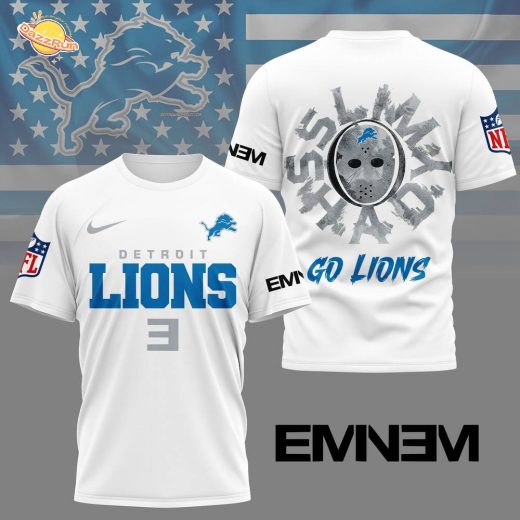 Detroit Lions | Premium NFL Eminem 3D Shirt
