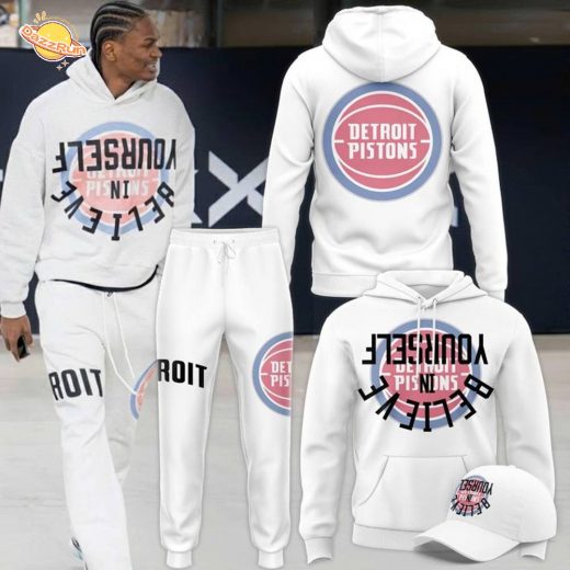 Detroit Pistons “Believe In Yourself” Hoodie