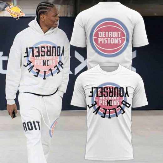 Detroit Pistons “Believe In Yourself” T-Shirt