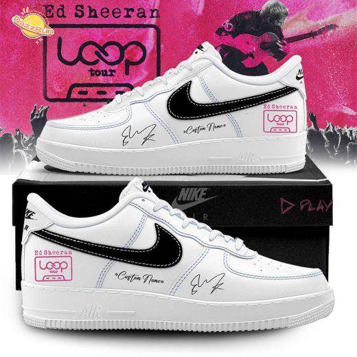 Ed Sheeran The Loop Tour AF1 Shoes