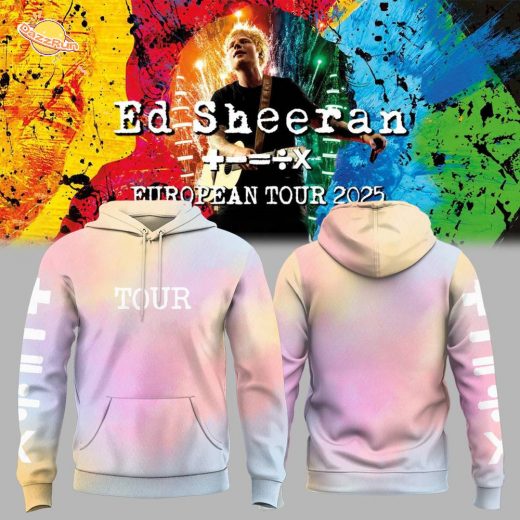 Ed Sheeran _ The +−=÷× Tour Hoodie 2025