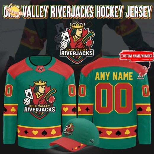 Evansville Thunderbolts X OHIO VALLEY RIVERJACKS 2025 Hockey Jersey