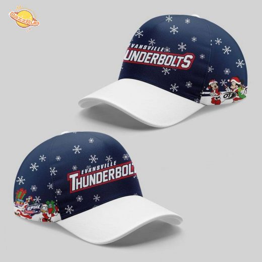 Evansville Thunderbolts x Mickey Merry Christmas 2025 Hockey Jersey