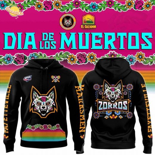 Fayetteville Marksmen Día de Muertos 2025 Special Hoodie Fayetteville Marksmen Día de Muertos 2025 Special Hoodie