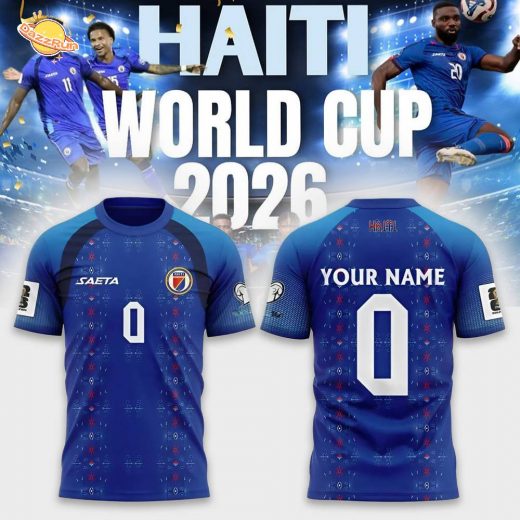 Haïtienne | Premium World Cup Football 3D Shirt
