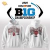 🔥 Indiana Hoosiers – 2025 Big Ten Champions Hoodie 🔥