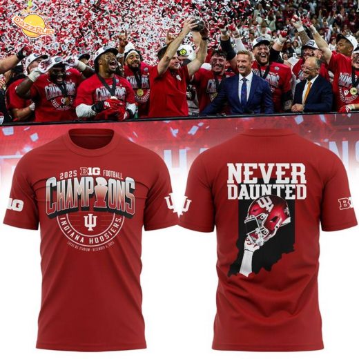 Indiana Hoosiers Big 10 Champions Locker Room T-shirt
