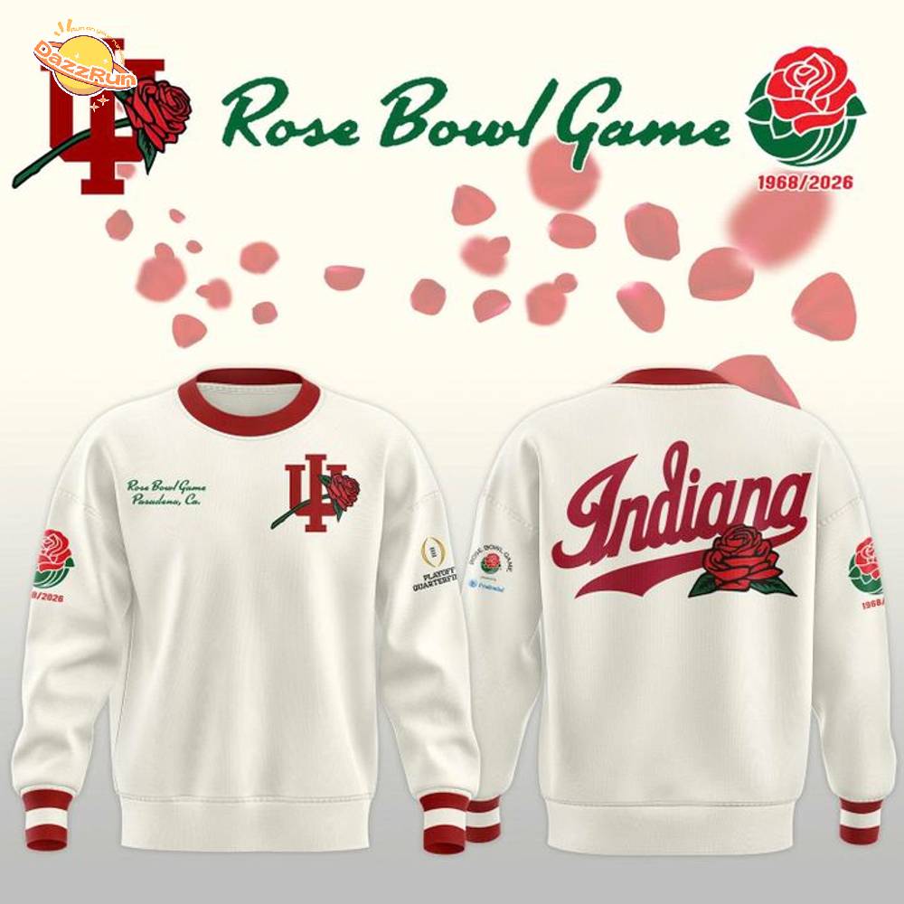 Indiana Hoosiers football Rose Bowl 2026 Special Sweatshirt Indiana Hoosiers football Rose Bowl 2026 Special Sweatshirt