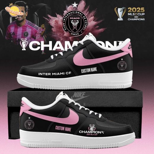 Inter Miami CF 2025 MLS Cup Champions AF1 Sneaker