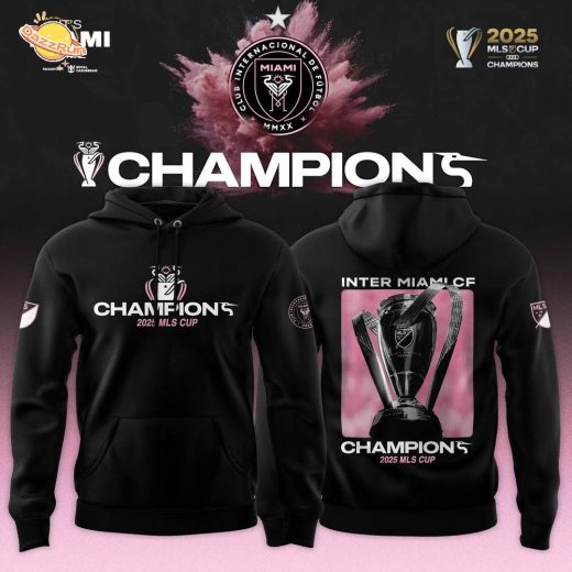 Inter Miami CF 2025 MLS Cup Champions Limited Hoodie