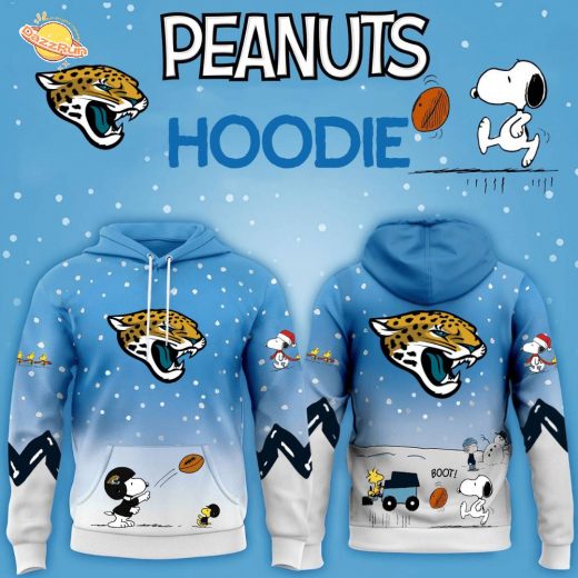 Jacksonville Jaguars x Peanuts Hoodie Christmas Limited Edition-3D Unisex Hoodie