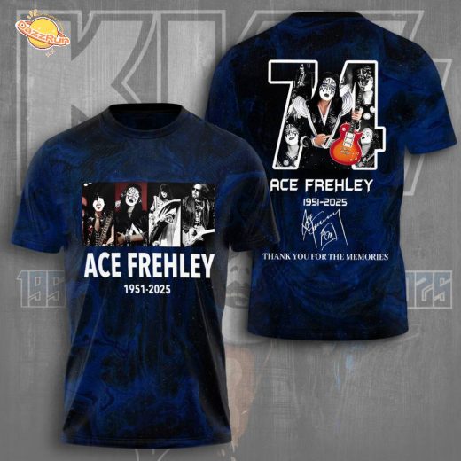 KISS x Ace Frehley 3D Apparel