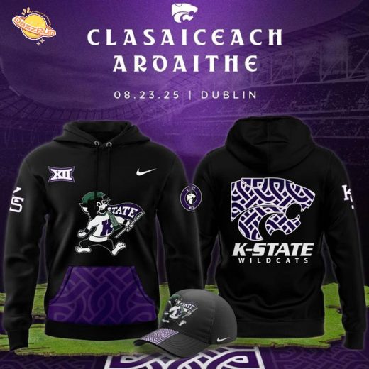 K-State Football CFBireland Game 2025 Hoodie K-State Football CFBireland Game 2025 Hoodie