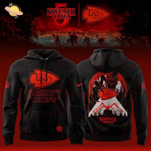 Kansas City Chiefs x Stranger Things Limited Edition Hoodie