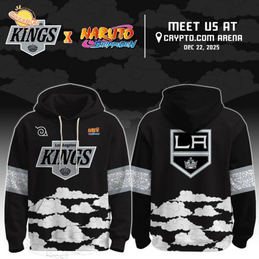LA KINGS NARUTO GAME NIGHT HOODIE LIMITED EDITON