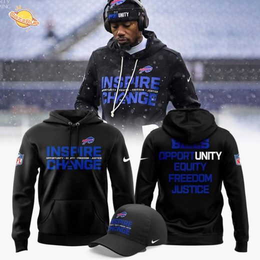 Limited Edition Buffalo Bills ” INSPIRE CHANGE ” 2025 Hoodie