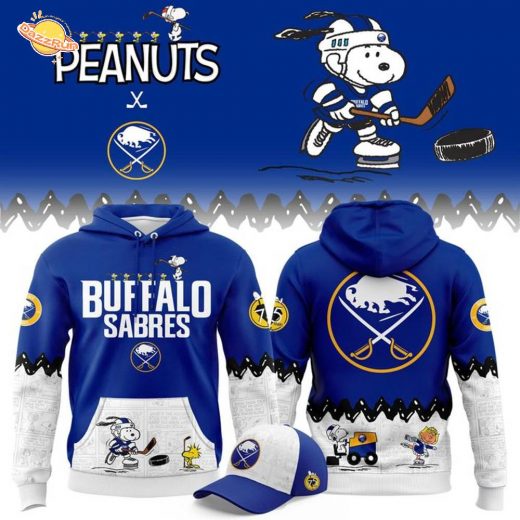 Limited Edition Buffalo Sabre ” Peanuts Night ” Snoopy Hoodie 2025