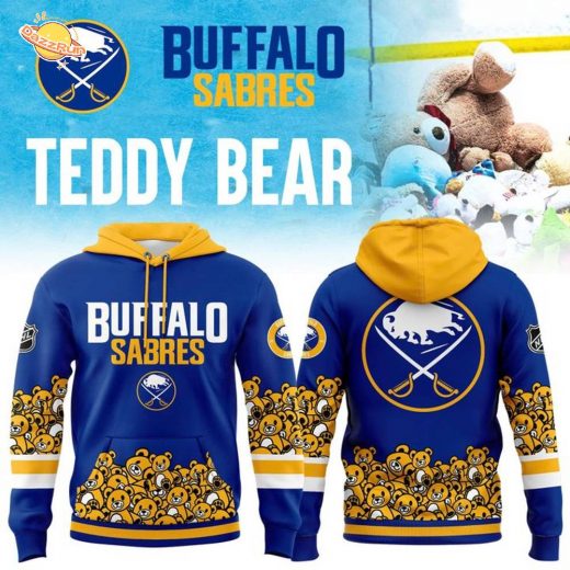 Limited Edition Buffalo Sabre ” Teddy Bear ” Snoopy Hoodie 2025