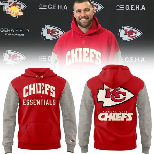 Limited Edition Chiefs Travis Kelce Essentials Hoodie