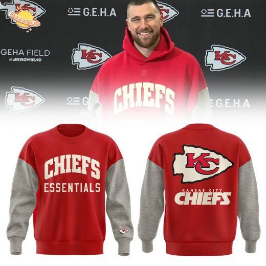 Limited Edition Chiefs Travis Kelce Essentials Sweatshirt