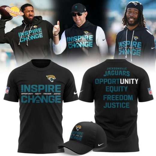 Limited Edition Jacksonville Jaguars ” INSPIRE CHANGE ” 2025 T-shirt