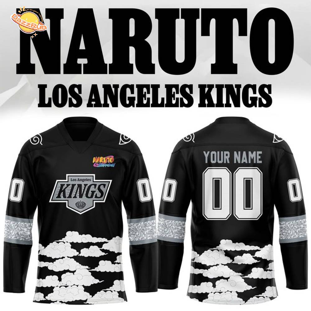 Limited Edition Los Angeles Kings '' Anime Night '' Naruto Shippuden Jersey 2025 Limited Edition Los Angeles Kings '' Anime Night '' Naruto Shippuden Jersey 2025