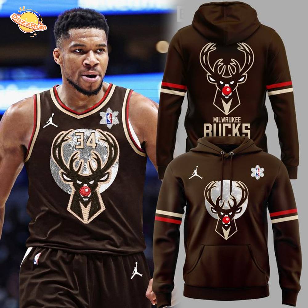 Limited Edition Milwaukee Bucks Christmas Night Hoodie 2025 Limited Edition Milwaukee Bucks Christmas Night Hoodie 2025