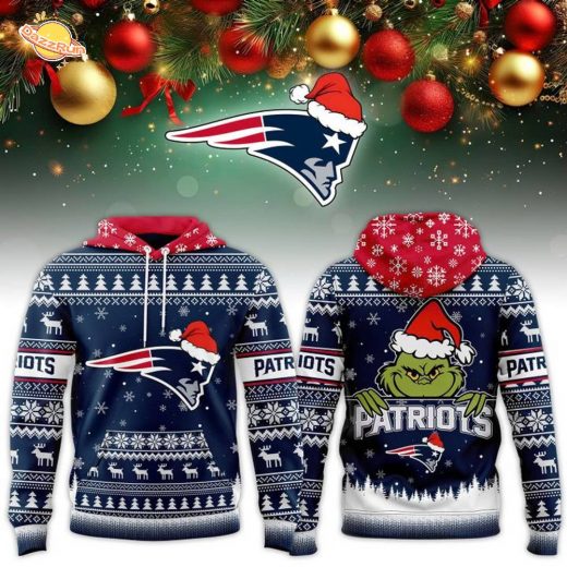 Limited Edition New England Patriots x Christmas Special Hoodie 2025