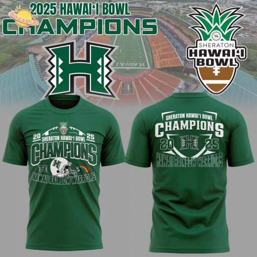 Limited Edition Sheraton Hawai’i Bowl Champions TShirt