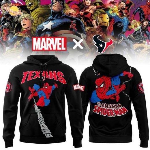 Limited Houston Texans x Marvel’s Spider-Man Hoodie