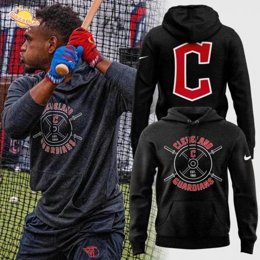 Men’s Cleveland Guardians Nike Navy Collection Hoodie