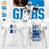 Men’s White/Blue Detroit Lions Thursday Night Lights Hoodie