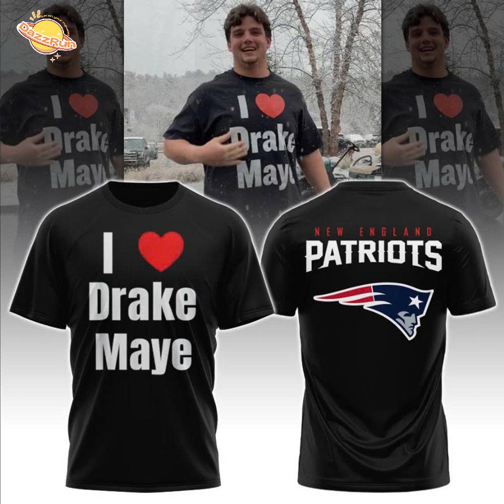 NE Patriots x Drake Maye Limited Edition T-Shirt NE Patriots x Drake Maye Limited Edition T-Shirt