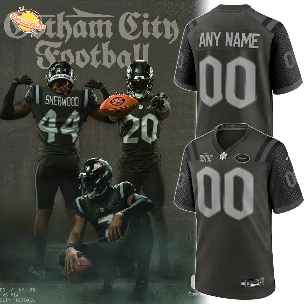 NJY x Gotham City Football Limited Jersey Edition 2025 NJY x Gotham City Football Limited Jersey Edition 2025