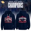New England Patriots 2025 AFC East Champions Hoodie Limited Edition