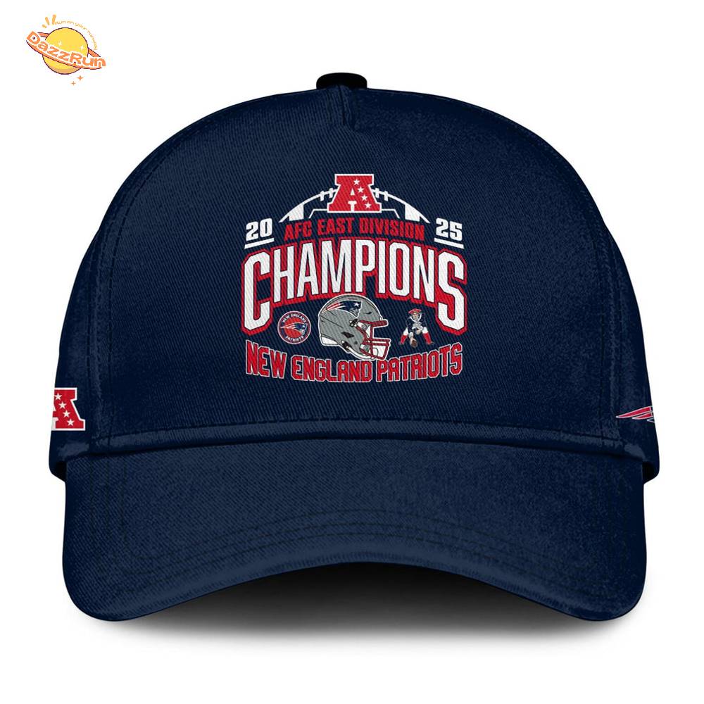 New England Patriots 2025 AFC East Champions Limited Edition New England Patriots 2025 AFC East Champions Limited Edition